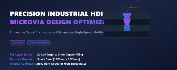 Ultimi blog aziendali su Tecnologia HDI: ottimizzazione della progettazione Microvia nei PCB HDI per migliorare la trasmissione del segnale per i controller industriali
