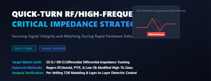 Ultimi blog aziendali su Integrità del segnale: strategie critiche di adattamento dell'impedenza per PCB ad alta frequenza a rotazione rapida durante il debug