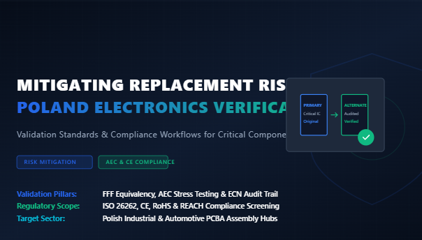 Ultimi blog aziendali su Mitigating Replacement Risks: Qualification Standards & Compliance Workflows in Polish Electronics