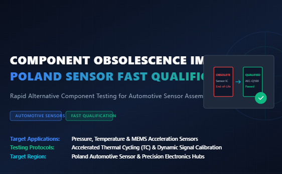 Ultimi blog aziendali su Superare l'obsolescenza dei componenti a lungo termine: i produttori di sensori polacchi si qualificano rapidamente