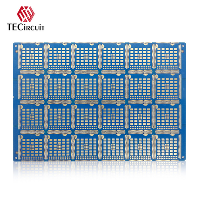 comprare FR4 RIGID PCB Quattro lati 6 strati PCB half cut slot immersion gold 2u fabbricazione online