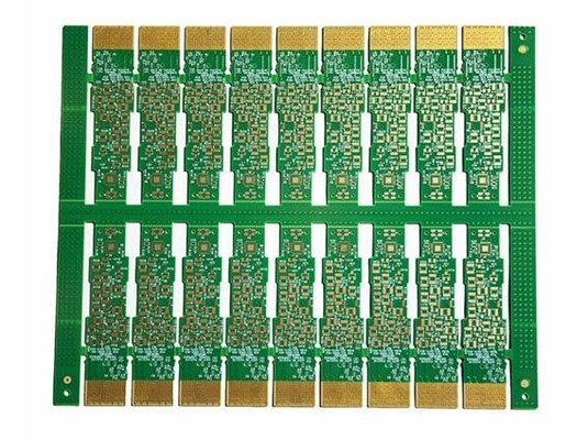 comprare Tavola di circuito stampato multilivello rigido in oro a dita PCB per modulo di memoria fabbricazione online