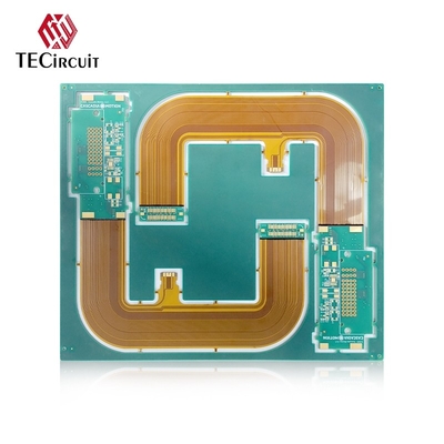 comprare 2 strati di circuiti rigidi e flessibili Finger oro spessore 0,15 mm PCB rigido e flessibile fabbricazione online
