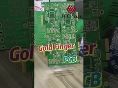 Fingere d'oro PCB ad alta frequenza RIGID PCB OEM per la comunicazione dei moduli